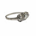 Bague 59.5 Bague en platine avec diamants 58 Facettes DMAR4