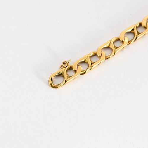 Gourmette or jaune 58 Facettes