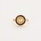 Bague 52 Bague cible art déco rubis diamants et or 58 Facettes