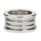 Bague 50 BULGARI - Bague B.Zero1 en or blanc et diamants 58 Facettes