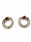 Boucles d'oreilles Boucles d'oreilles or rose et or blanc, diamants naturels 58 Facettes