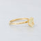 Bague 55 SOLITAIRE DIAMANT JAUNE FANCY YELLOW OVAL OR JAUNE 18K 58 Facettes