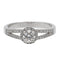 Bague 54 Bague Solitaire Or blanc Diamant 58 Facettes 578756RV