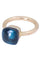 Bague 53 POMELLATO - BAGUE NUDO CLASSIC TOPAZE BLUE LONDON 58 Facettes 085741
