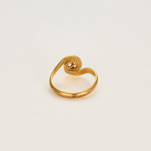 Bague 53.5 Bague Tourbillon or jaune perle 58 Facettes LP1258/BET