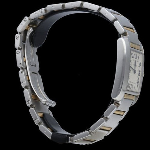 Montre Cartier Montre Tank Francaise Mm 58 Facettes MT40803