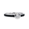 Bague 54 Clozeau Bague   Or blanc Diamant 58 Facettes 4098649RV