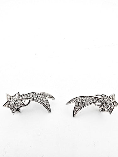 Minđuše Minđuše od belog zlata u obliku comète 58 Facettes