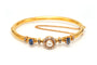 Bracelet Bracelet Napoléon III en or jaune, perle, saphirs et diamants taille rose 58 Facettes 22866