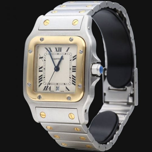 Montre Cartier Montre Santos Galbee 58 Facettes MT42875