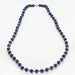 Collier Sautoir lapis lazuli et argent 58 Facettes 65500006