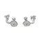 Boucles d'oreilles Boucles d'oreilles Or blanc Diamant 58 Facettes 4311412CN