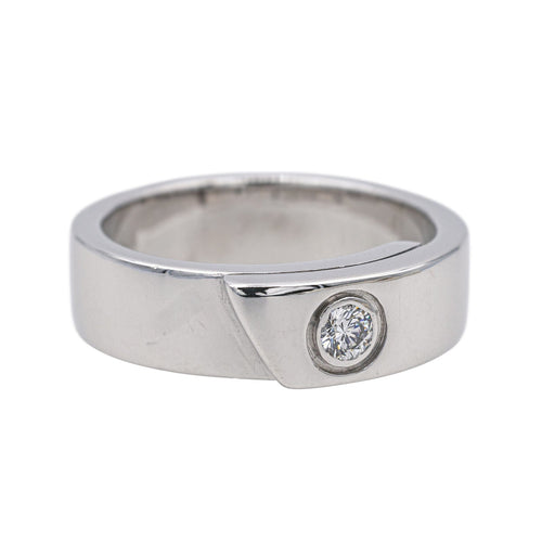 Bague 51 Cartier Bague Love Or blanc Diamant 58 Facettes 3957904CN