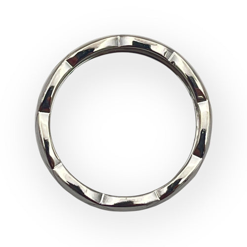 Bague 56 CHANEL - Bague or blanc Coco Crush Petit Modèle 58 Facettes 149060164