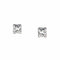 Boucles d'oreilles Boucles d'oreilles Puces Or blanc Diamant 58 Facettes 4520967RV