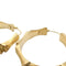 Boucles d'oreilles Boucles d'oreilles créoles bambous en or 58 Facettes