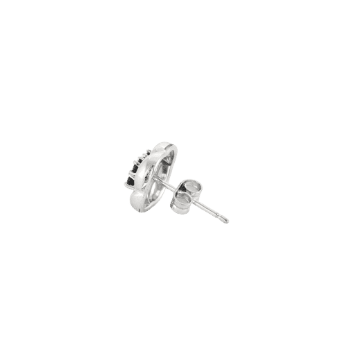 Boucles d'oreilles Boucles d'oreilles or blanc saphirs 58 Facettes LP1071/16