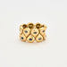 Bague 53 CHAUMET - Bague Tsouka or jaune saphirs 58 Facettes 53