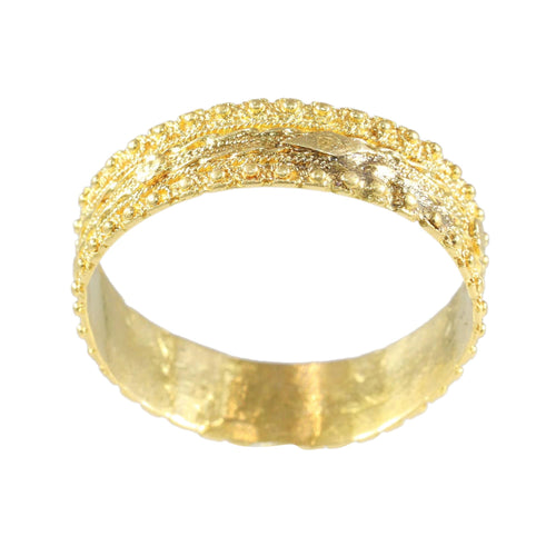 Verighetă georgiană veche, circa 1820 – Aur clasic de 18 carate, simbol al iubirii eterne 