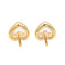 Boucles d'oreilles Chopard Boucles d'oreilles Happy diamonds Or jaune Diamant 58 Facettes 3951646CN
