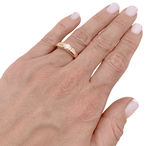 Bague 51 Bague Chaumet, "Gioia", or jaune, diamant. 58 Facettes 34585