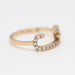 Bague 56 Rose gold ring with diamonds 58 Facettes E363471C