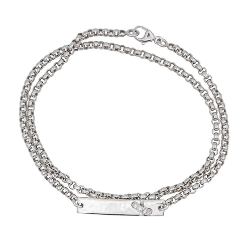 Chaumet Pulsera Liens evidencia Oro blanco Diamante 