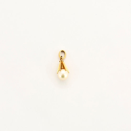 Pendentif Pendentif or jaune perle de culture 58 Facettes LP944/BET