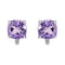 Boucles d'oreilles Mauboussin Boucles d'oreilles Petit visage d'amour  Or blanc Améthyste, Diamant 58 Facettes 4157393RV