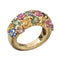 Bague 54 CHAUMET - Bague Tutti-Frutti en or jaune, saphirs 58 Facettes