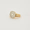 Bague Bague en or jaune et or blanc avec diamants 58 Facettes 240193