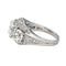 Bague 54 Bague  Or blanc, Platine Diamant 58 Facettes 4387238CN