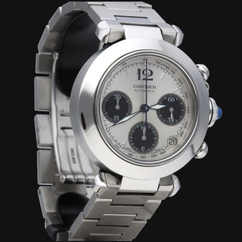 Montre Cartier Montre Pasha Chronograph 58 Facettes MT44368