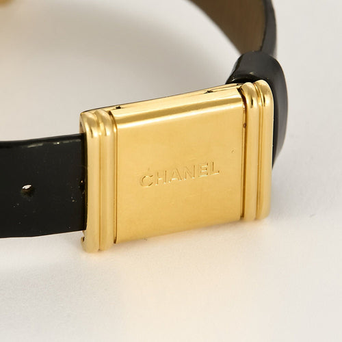 Montre CHANEL - Montre Première Or jaune & cuir vernis 58 Facettes