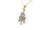 Pendentif Pendentif Napoléon III en or jaune et argent serti de diamants taille rose 58 Facettes 22808