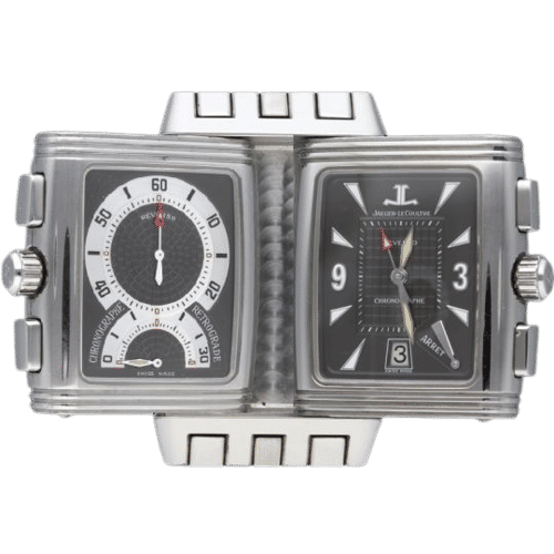 Montre Jaeger Lecoultre Montre Reverso Gran Sport Chronograph 58 Facettes MT42854