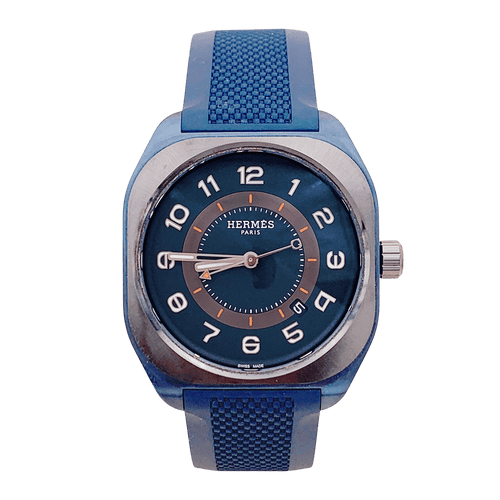 Montre Montre Hermès, "H08", titane, caoutchouc. 58 Facettes 34662