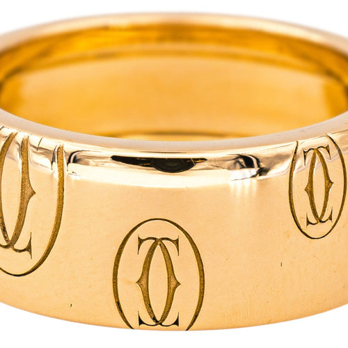 Bague 50 Cartier Bague Bandeau Happy Birthday Or rose 58 Facettes 4338837CN