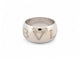 Bague 54 bague BULGARI monologo en or blanc 18k 12.7gr t54  750 58 Facettes 270147