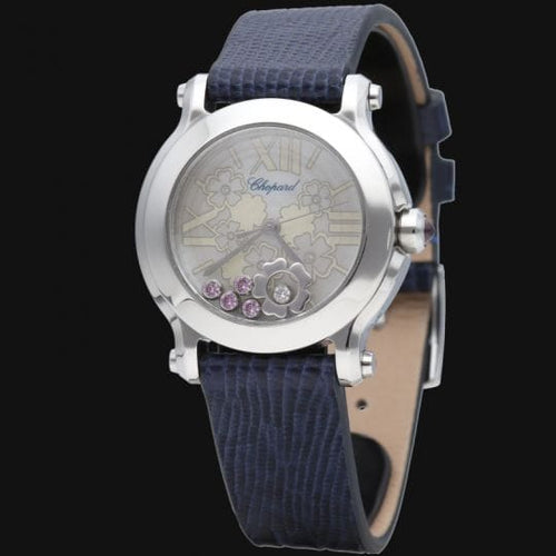 Montre Chopard Montre Happy Sport Flower 58 Facettes MT43565