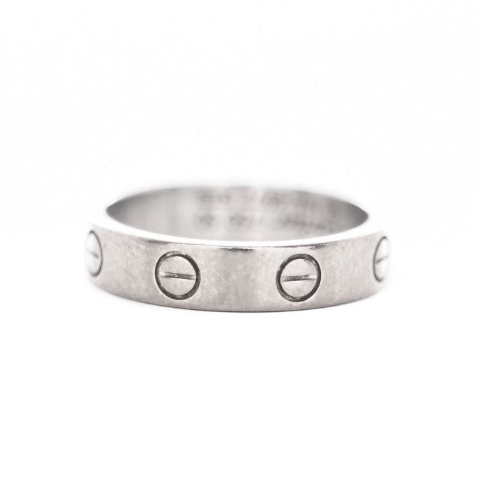 Bague 50 CARTIER - Alliance Love or gris 58 Facettes 88580