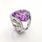 Bague 51 Bague améthyste et diamants 58 Facettes
