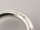 bracelet HERMES chaine d'ancre gm h101672b 12 maillons argent 70gr