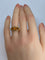 Bague Bague en or jaune 18 carats et topaze 58 Facettes AB202