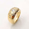 Bague 48 Bague en or jaune diamants 58 Facettes
