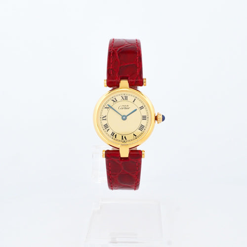 Cartier Must Vendôme - Lemon roman dial - SM 58 Facettes