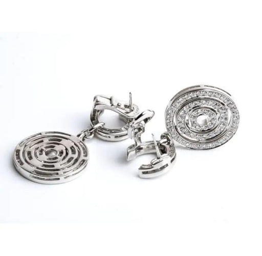 Boucles d'oreilles Boucles d'oreilles Bulgari de la collection Astrale, en or et diamants 58 Facettes 12915