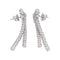 Boucles d'oreilles Boucles d'oreilles Pendantes Or blanc Diamant 58 Facettes 4901430CN