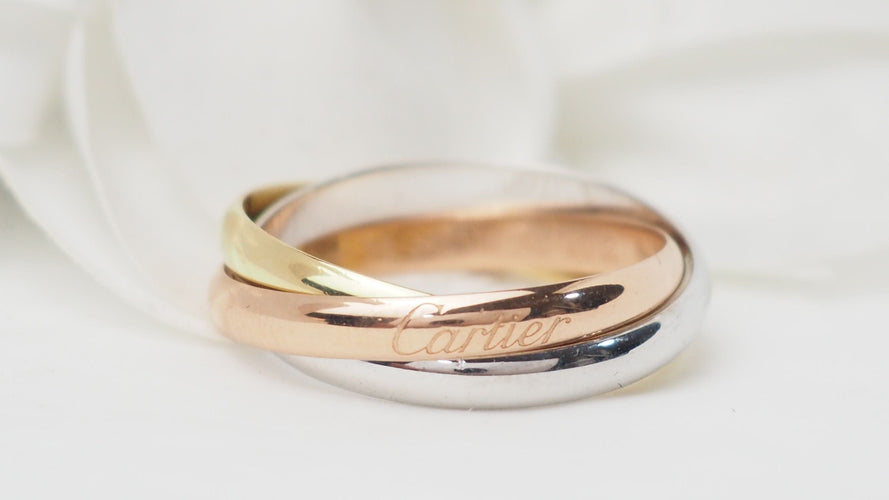Bague Bague Trinity 3 ors de Cartier 58 Facettes