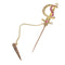 Montre Épingle en or antique en forme d'épée ornée de bijoux 58 Facettes 21092-0169
